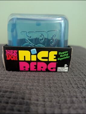 Nice Berg Blue Super Solid Squish Toy